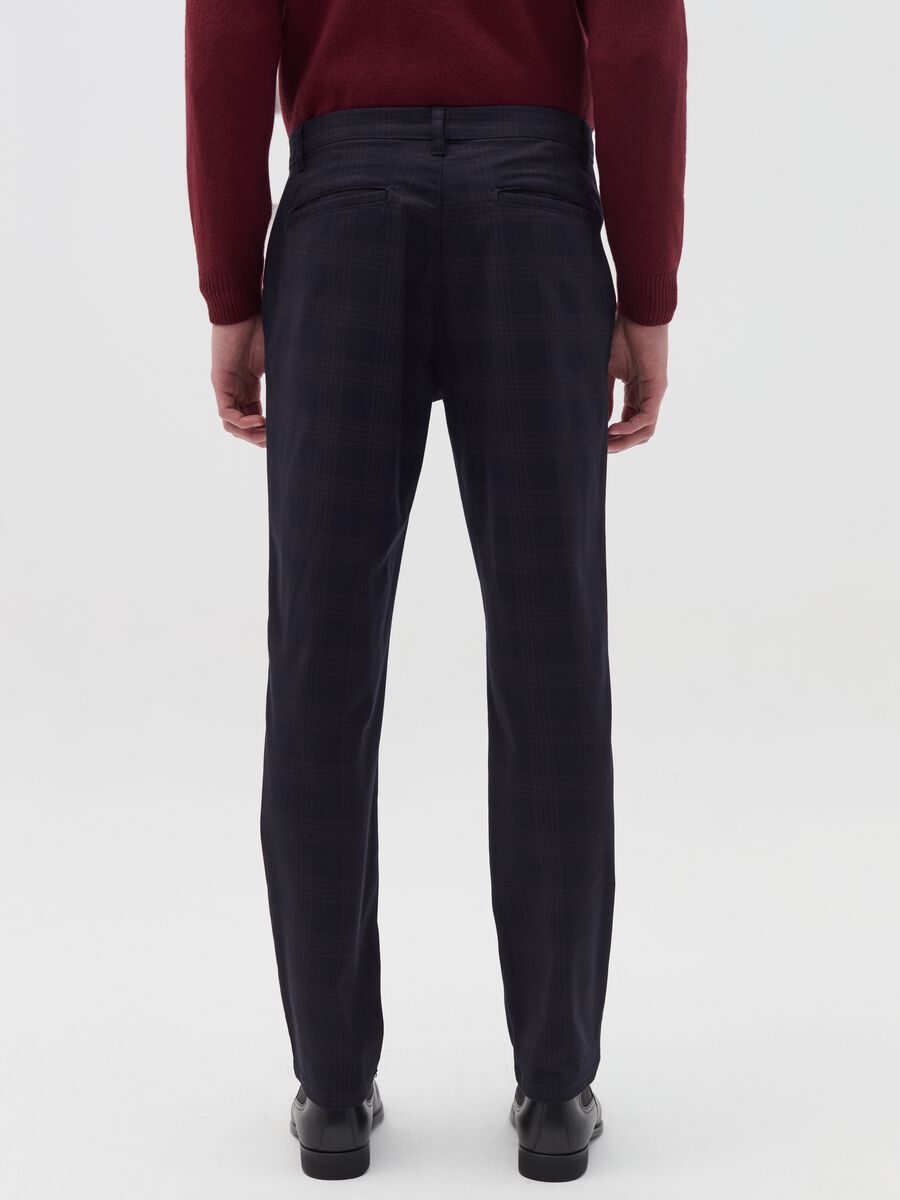 Chino trousers in Prince of Wales_3