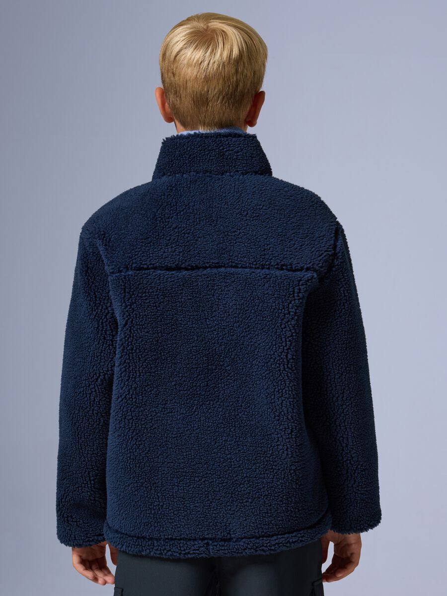 Full zip sherpa jacket ALTAVIA WITH DEBORAH COMPAGNONI_2