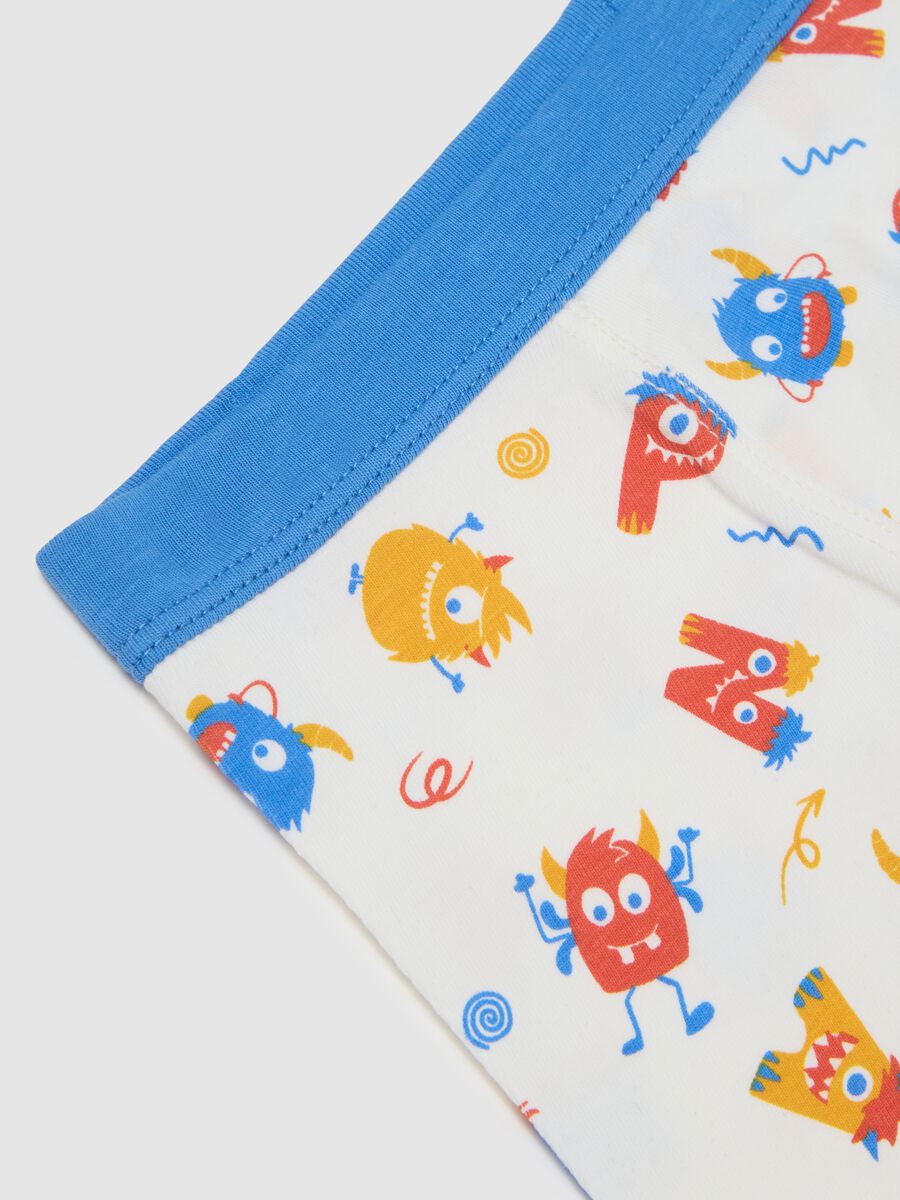 Children's multicolour cotton regular fit boxers_2