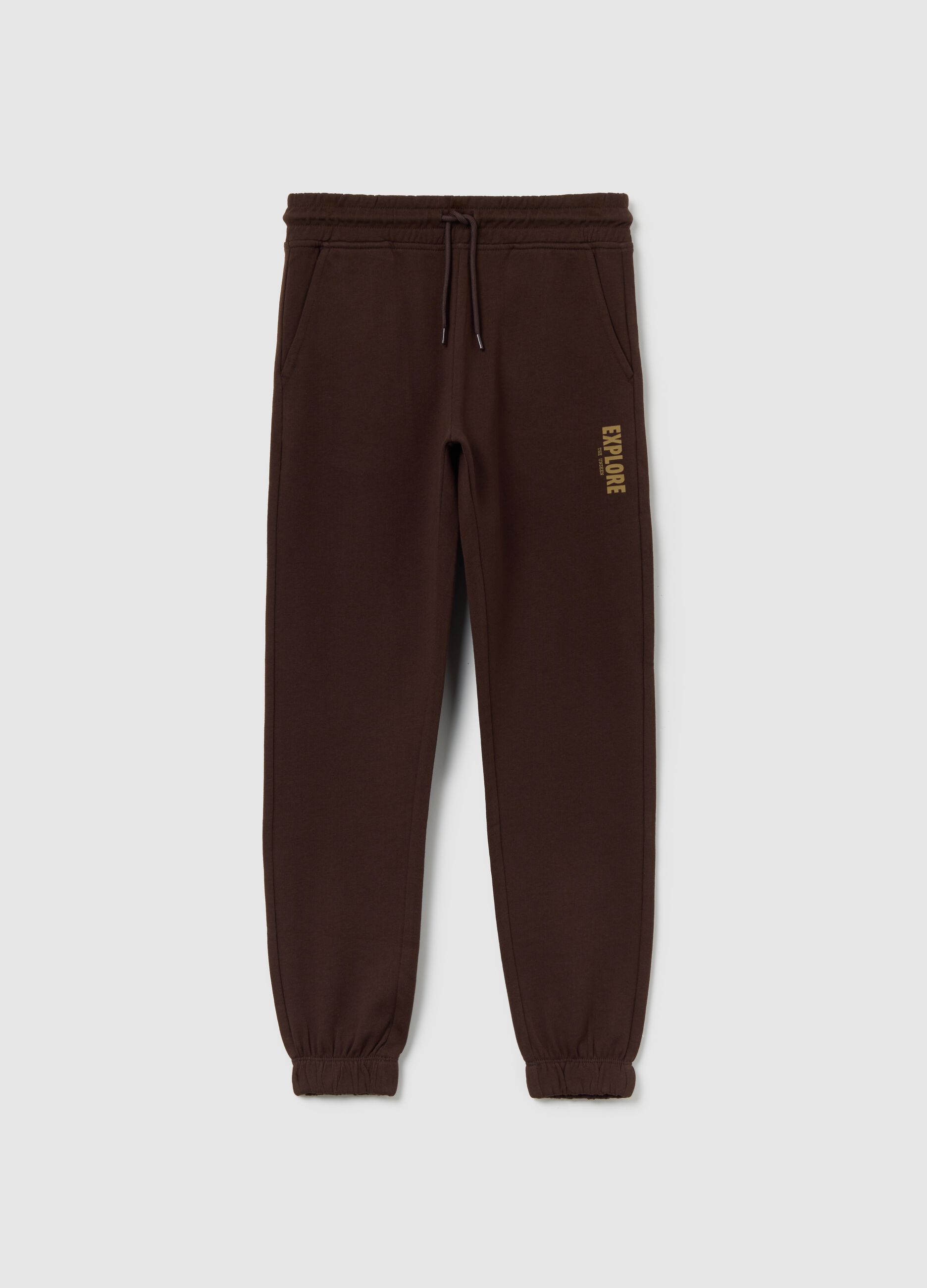 Brown Jogger Trousers