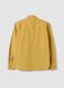 Camicia gialla in puro cotone a coste regular fit_2