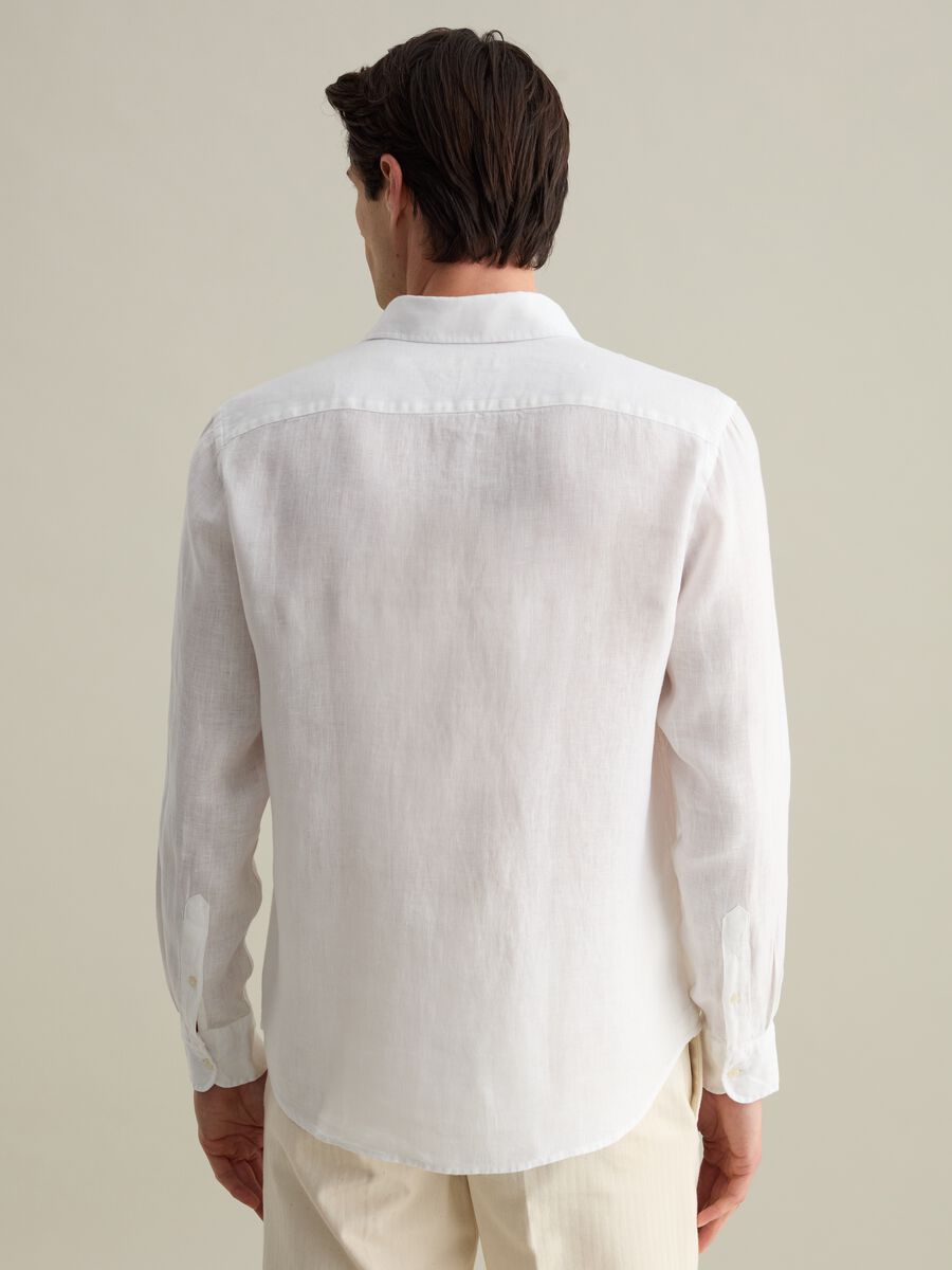 Regular-fit shirt in linen_2