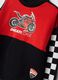 Red and black pure cotton Ducati-themed set, oversized fit_2