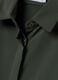 Green regular-fit shirt with classic collar_1