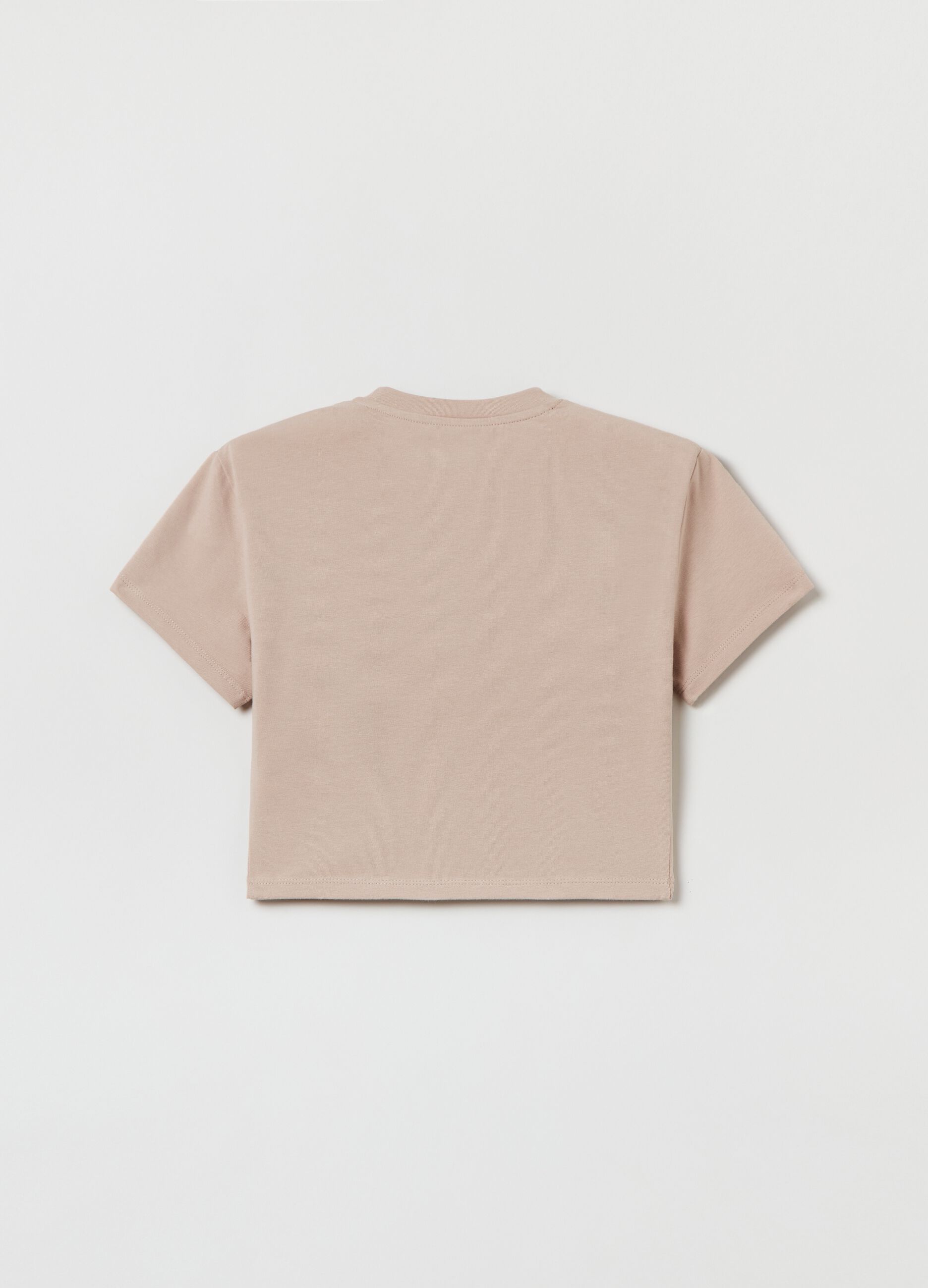 Crop T-shirt Sand_6