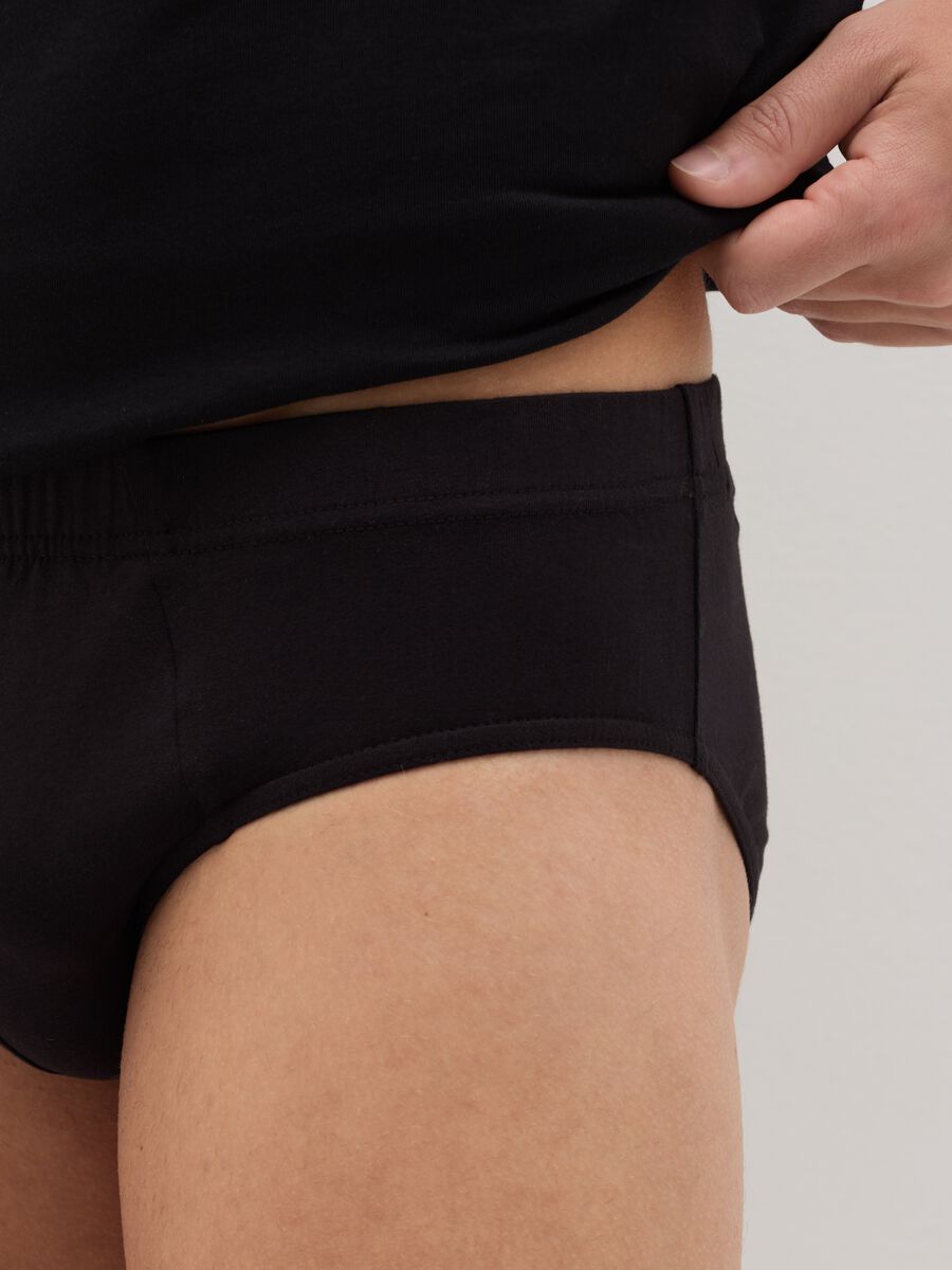 Briefs in stretch cotton_2