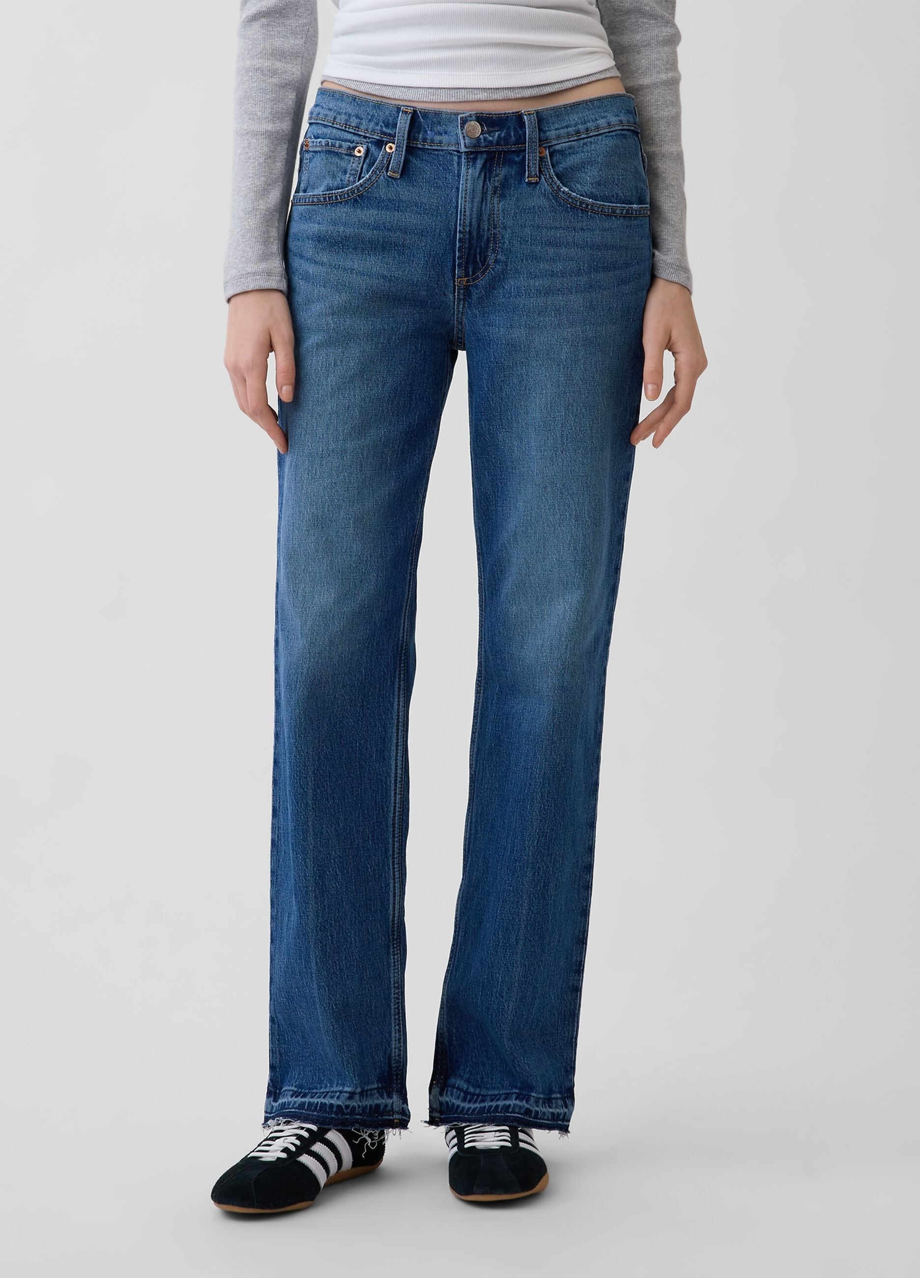 Stretch cotton jeans