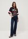 Multicolour pure cotton oversized fit Red Bulls T-shirt_1