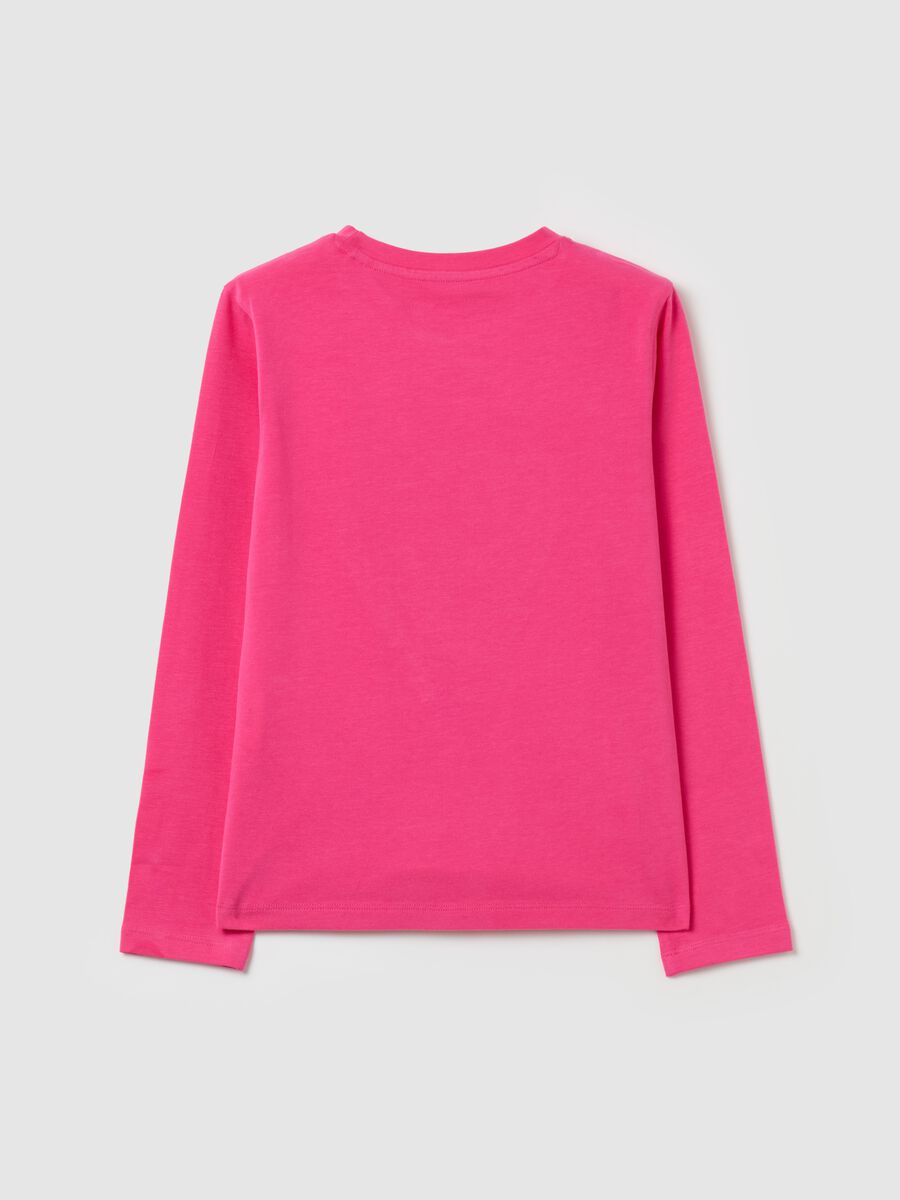T-shirt with sequins and heart embroidery_1