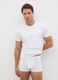 Tripack of stretch cotton blend white boxers regular fit_0