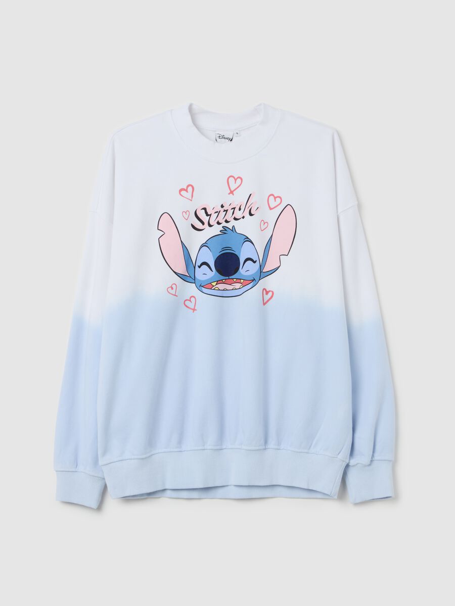 Oversized sweatshirt with Stitch print_4