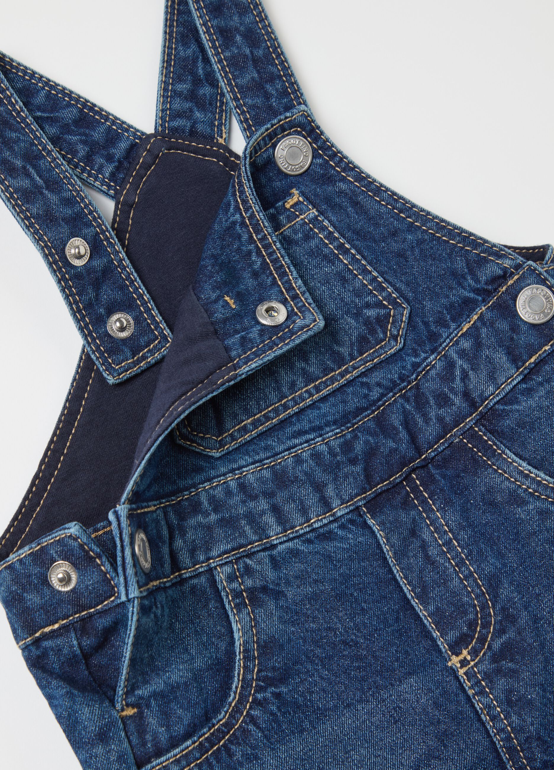 Salopette jeans bambino ovs on sale