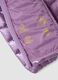 Purple Ultralight padded jacket with hood and zip for girls_2