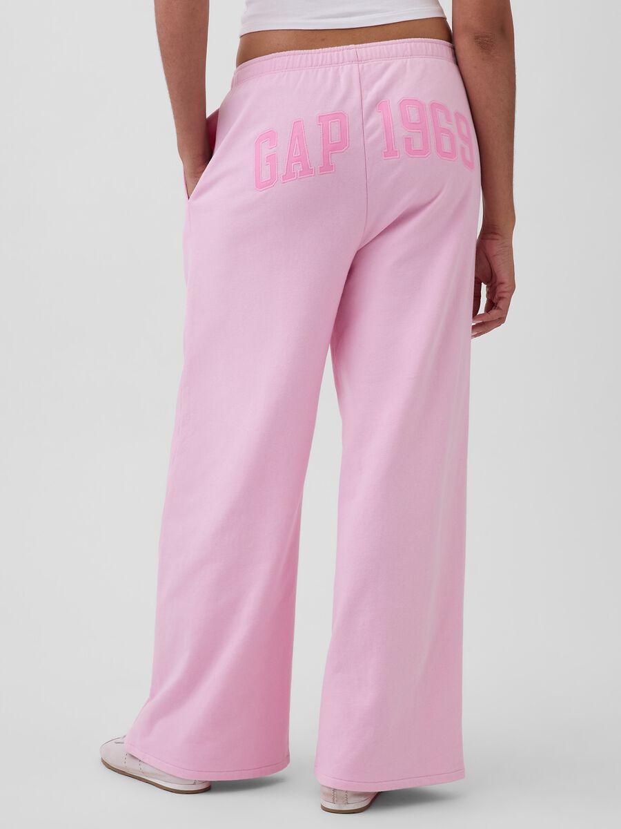 Cotton-blend wide-leg trousers_3