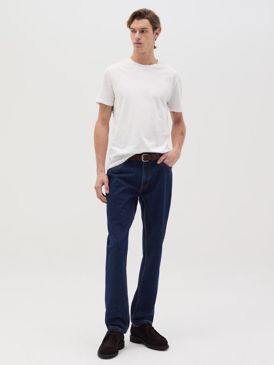 Slim-fit jeans with five pockets_0
