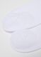 Multipack of white short cotton blend socks with regular fit_1
