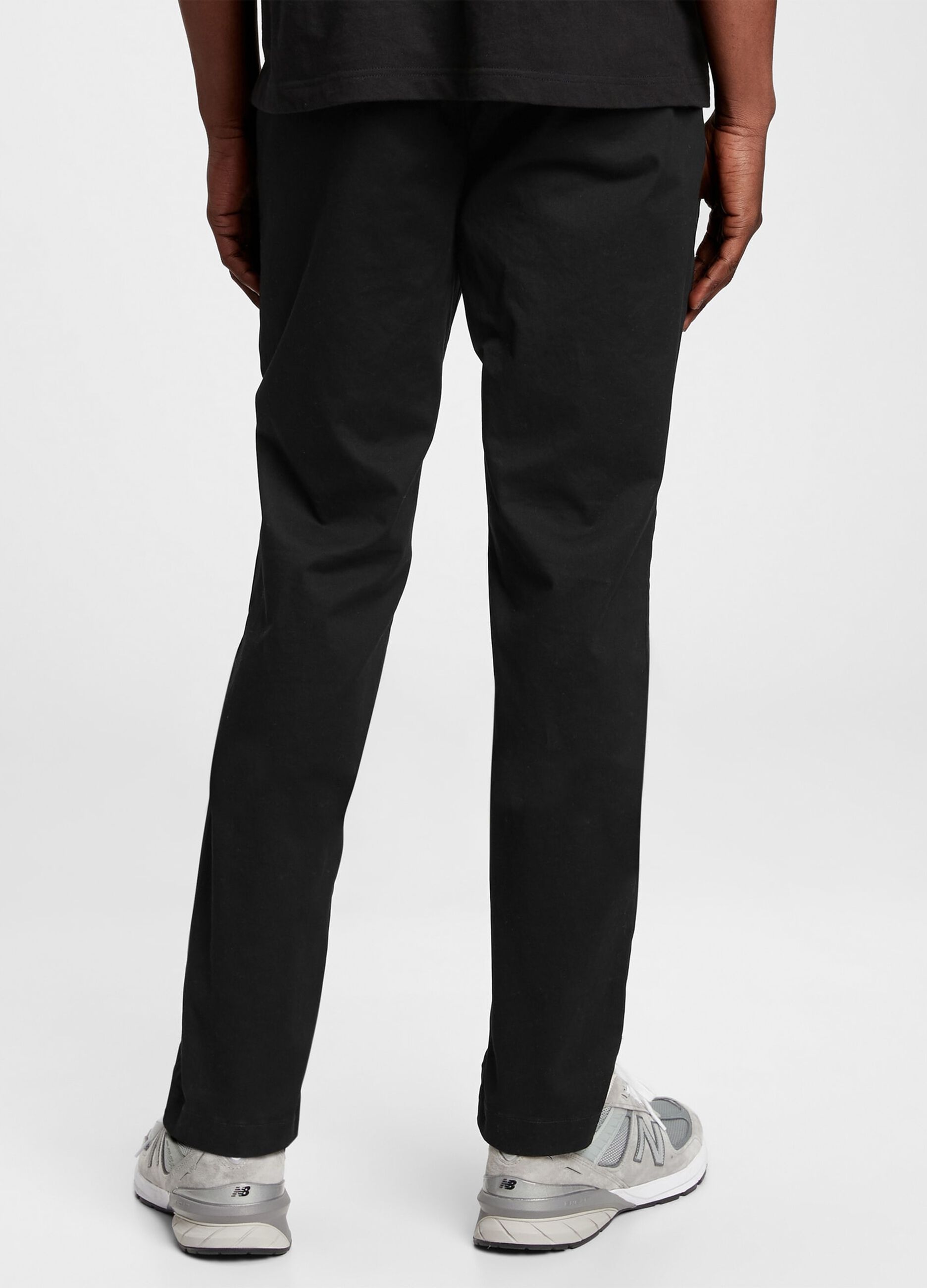 Pantaloni slim fit in cotone stretch