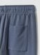 Grey organic cotton jogger trousers for boys, relaxed fit_5