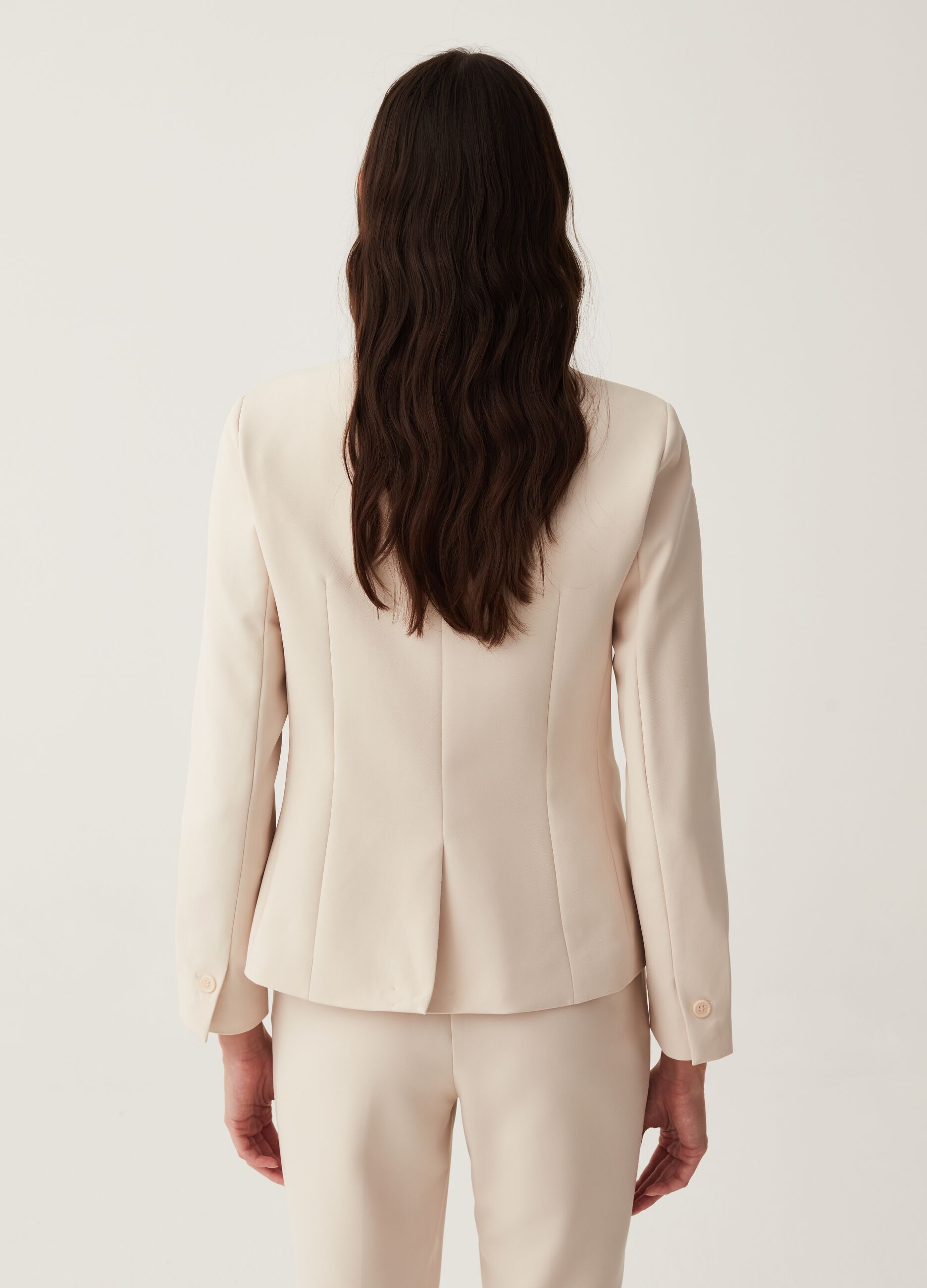 Blazer stretch tinta unita_2