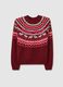Multicolour Regular Fit Christmas Crew Neck Jumper_5