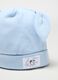 Baby Blue Cotton Hat with Ears_2