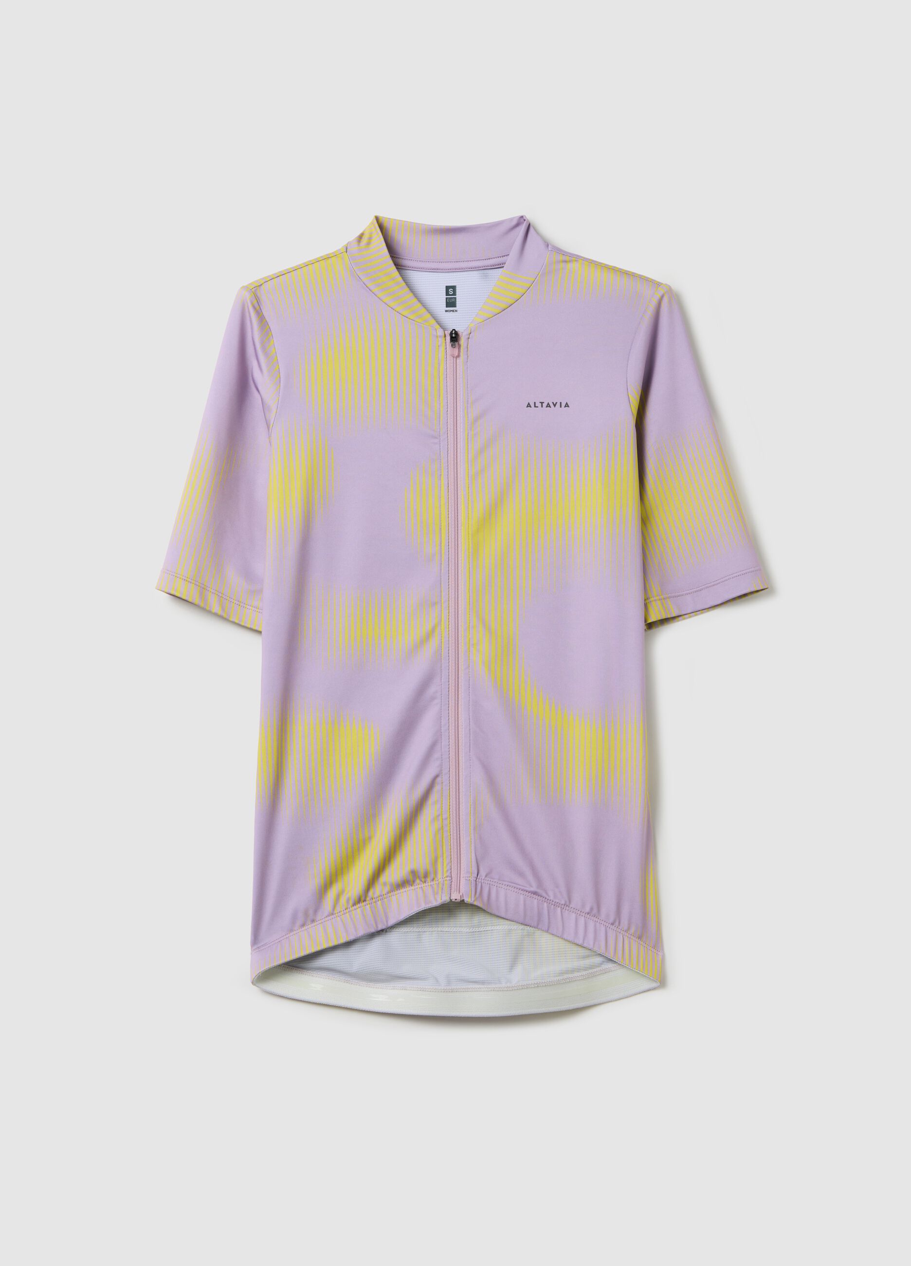 T-shirt ciclista full-zip ALTAVIA
