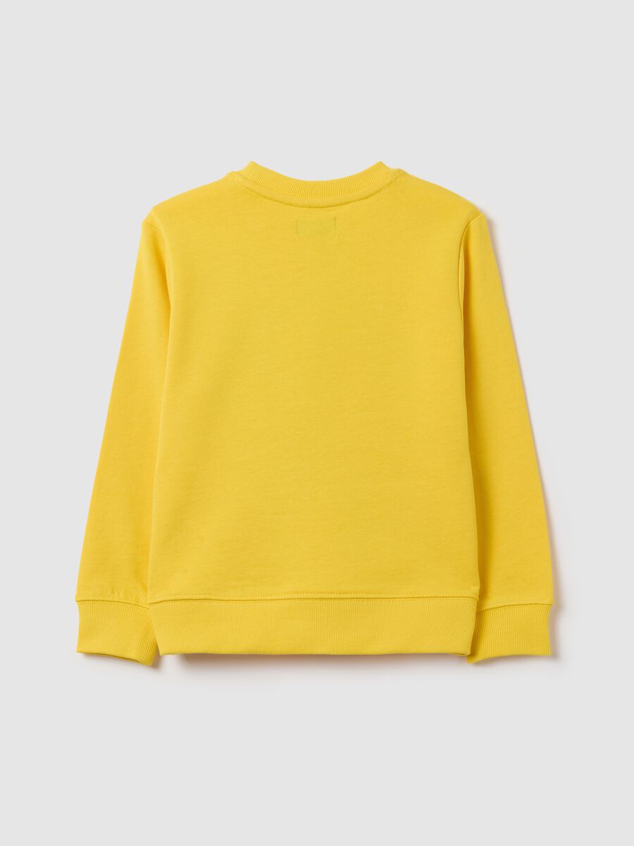 French terry sweatshirt with print_1