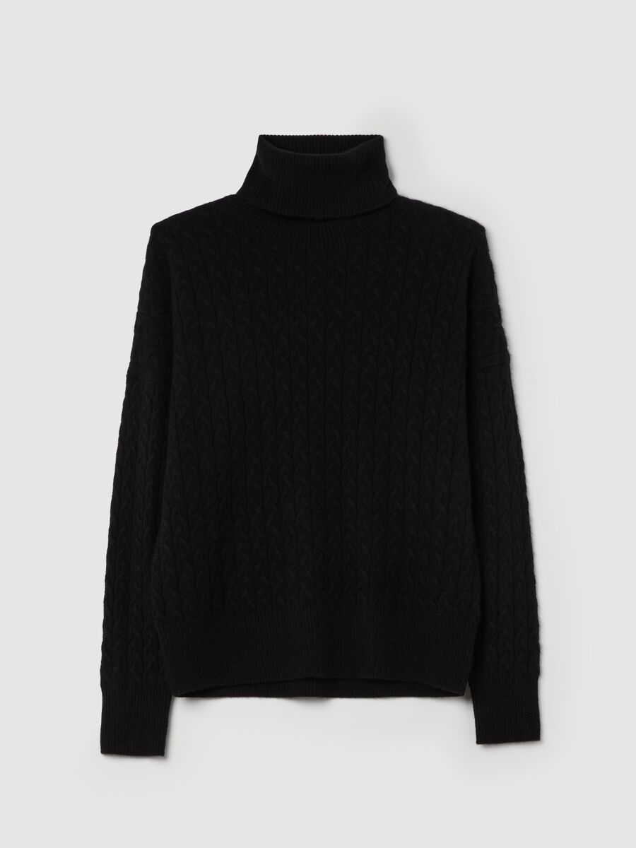 Cashmere pullover with jacquard design_4