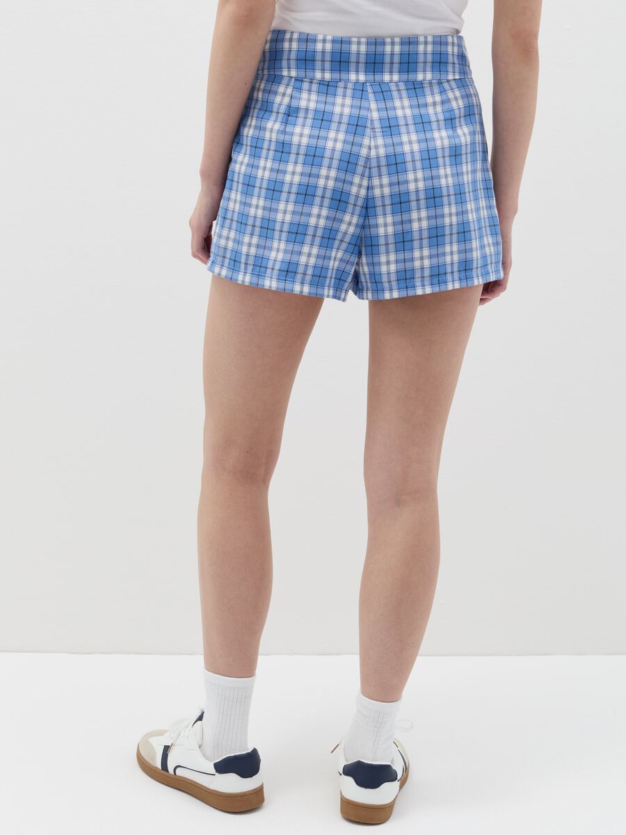 Skort a portafoglio con laccetti fantasia check_3