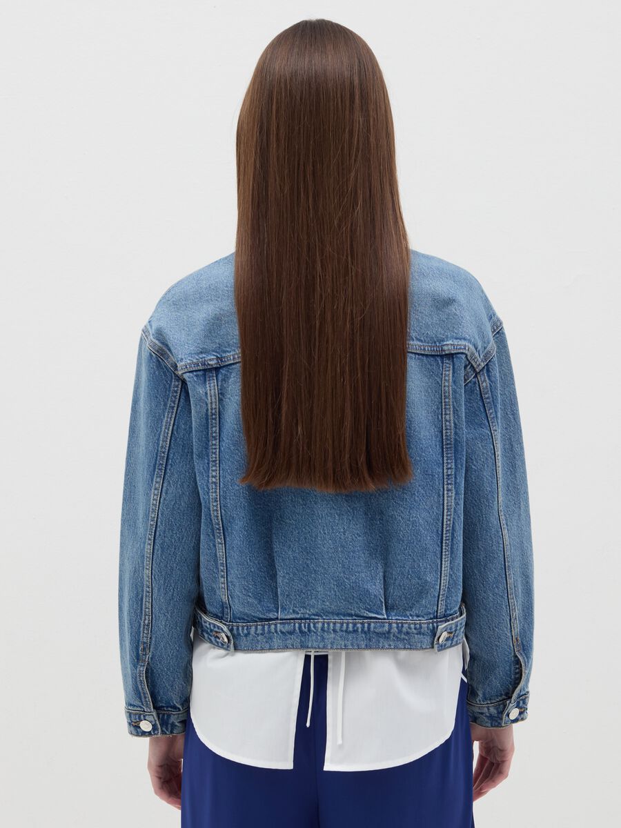 Short denim jacket_2