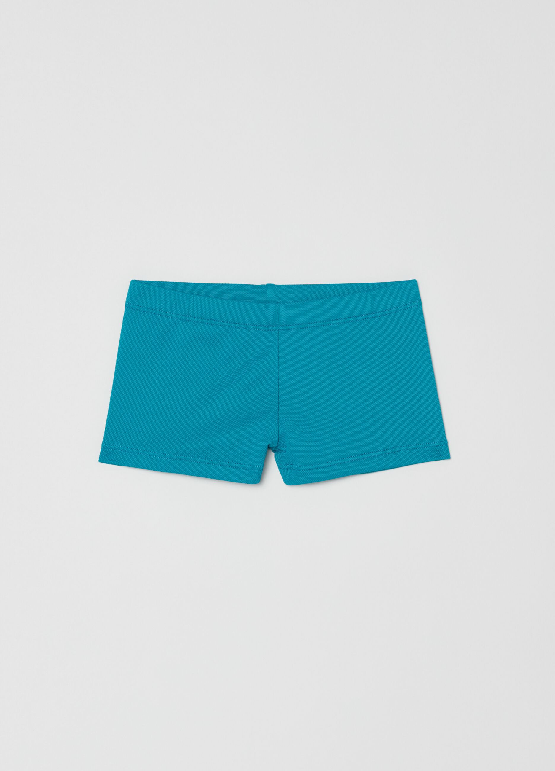 Solid colour swimming trunks