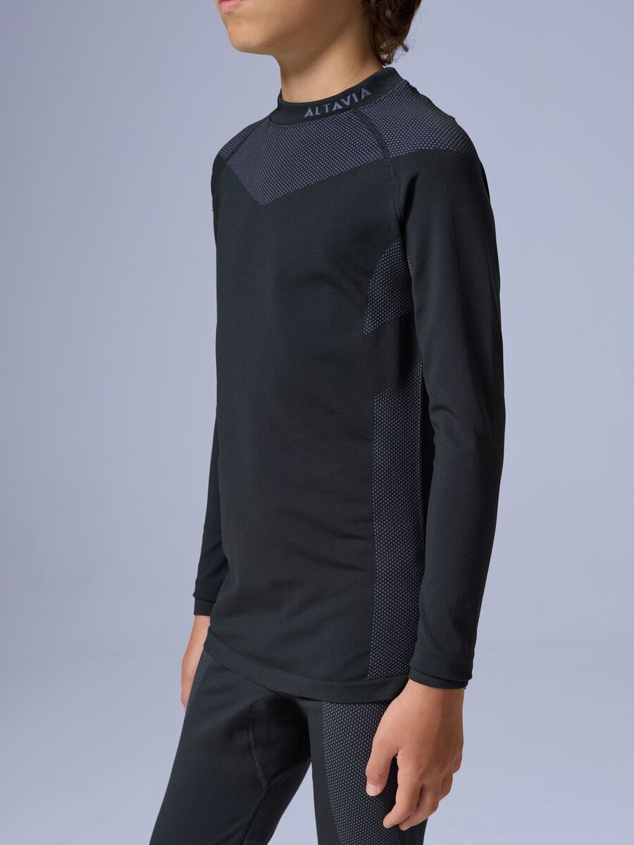 Seamless Long Sleeve Thermal T-shirt ALTAVIA WITH DEBORAH COMPAGNONI_3
