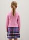 Girls' Pink Pullover in Pure Wool_1