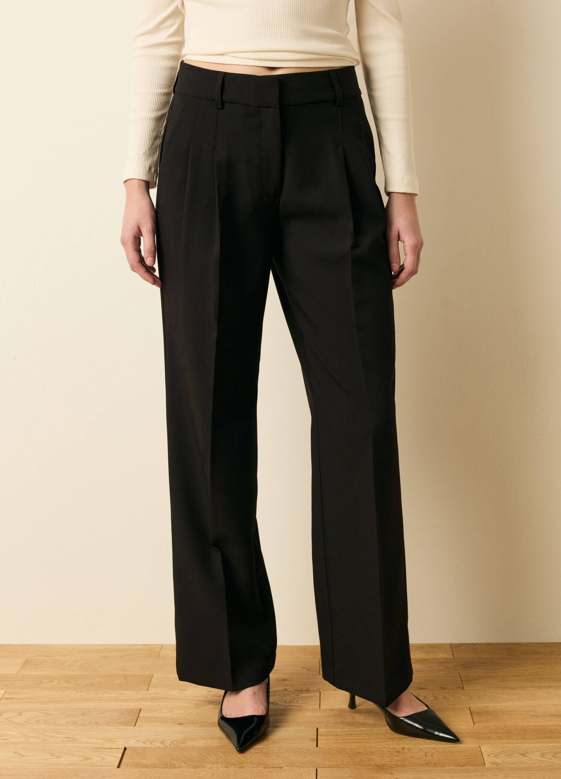 Pantaloni a gamba larga 