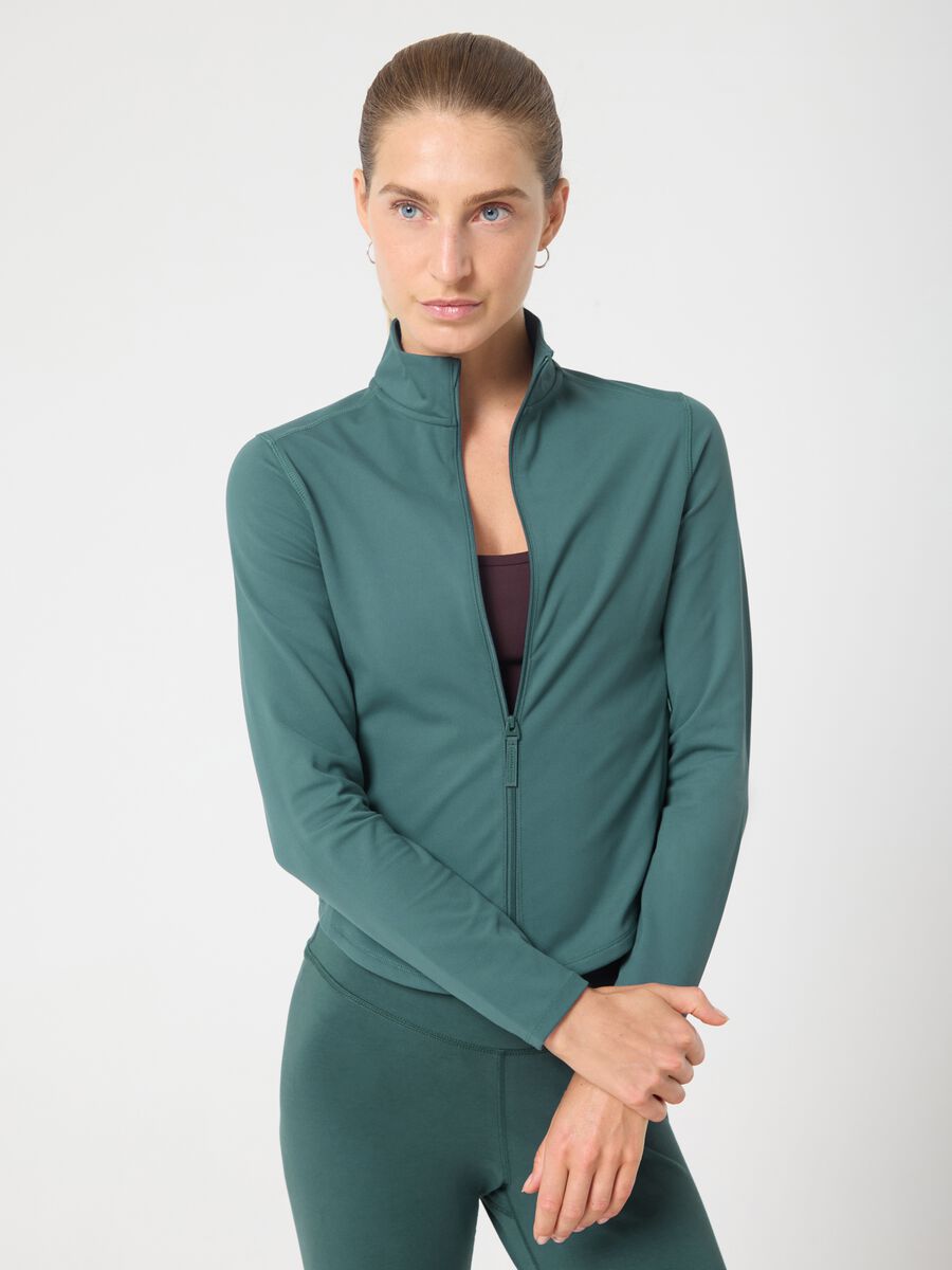 ALTAVIA STUDIO Stretch Fabric Sports Full-Zip_1