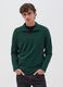 Half-zip sweatshirt in fleece_1