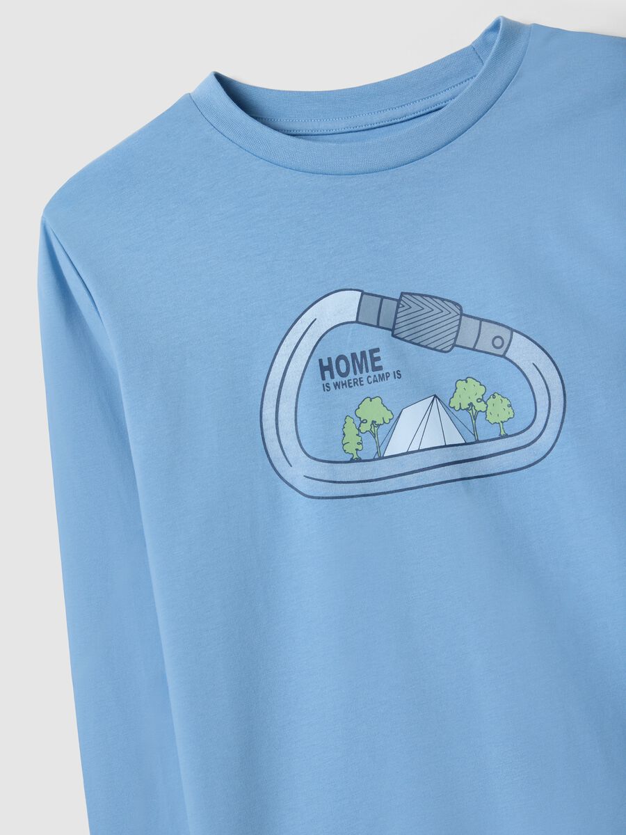 Pigiama in puro cotone multicolor da ragazzo regular fit con stampa_2