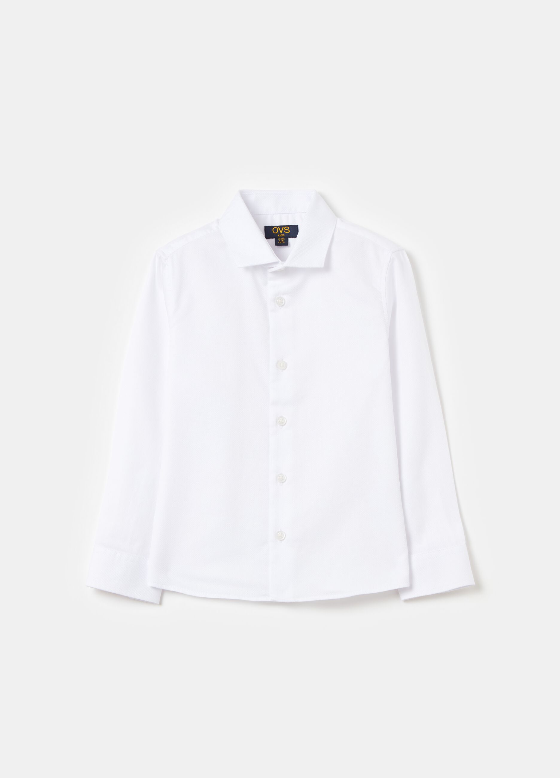 Cotton piquet shirt