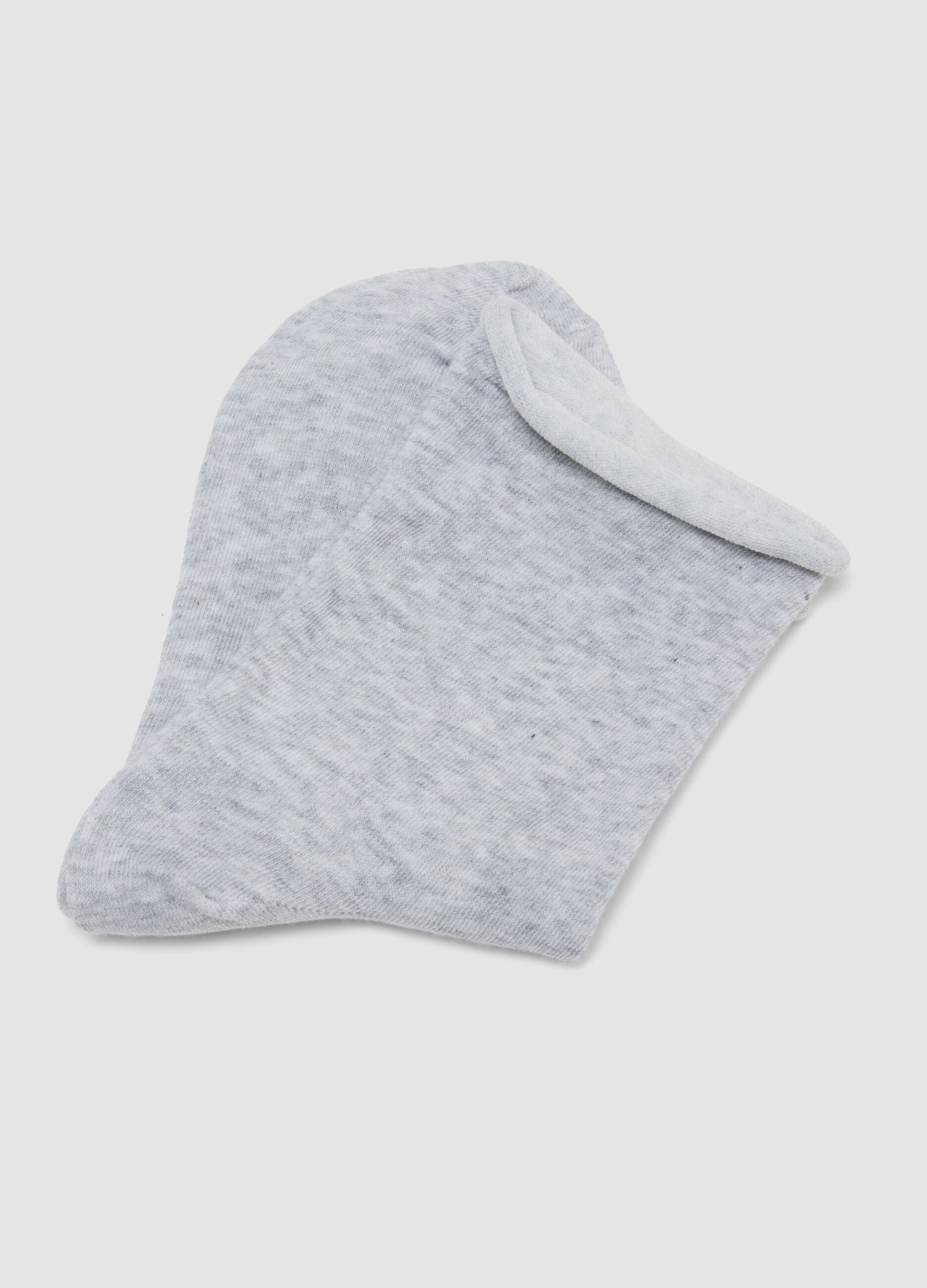 2-pack of grey organic cotton socks