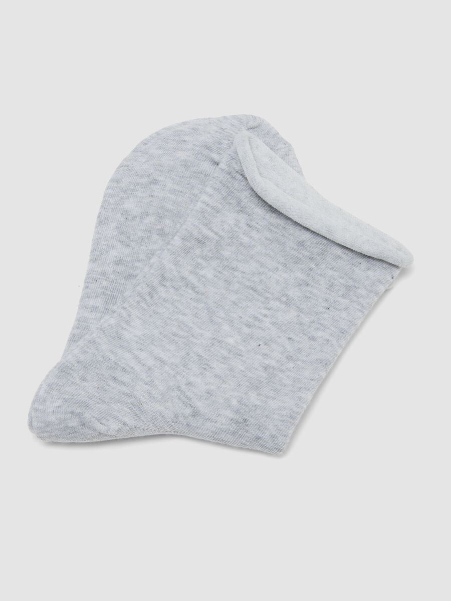 2-pack of grey organic cotton socks_2