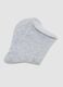 2-pack of grey organic cotton socks_2