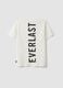 T-shirt bianca in puro cotone con stampa regular fit per ragazzo_5