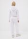 White cotton-blend girls&rsquo; joggers, regular fit_2
