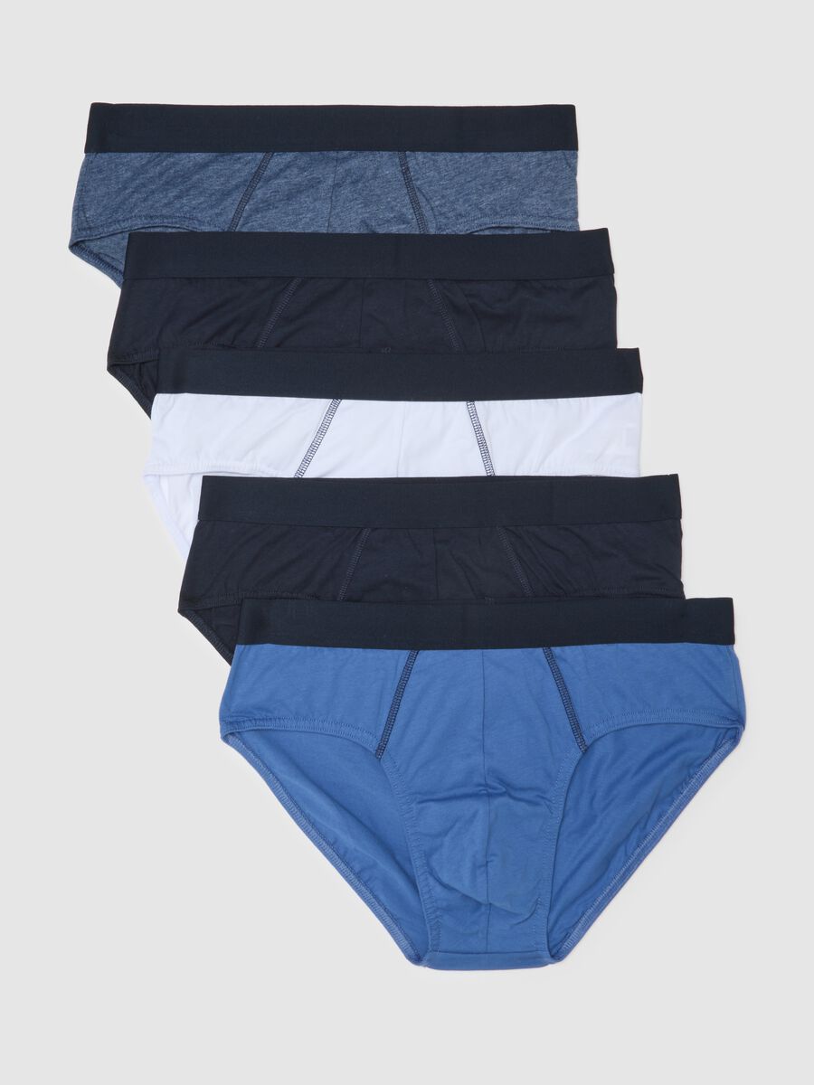Set of multicolour pure cotton briefs with regular fit_4