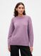 Purple Cotton Sweater_0