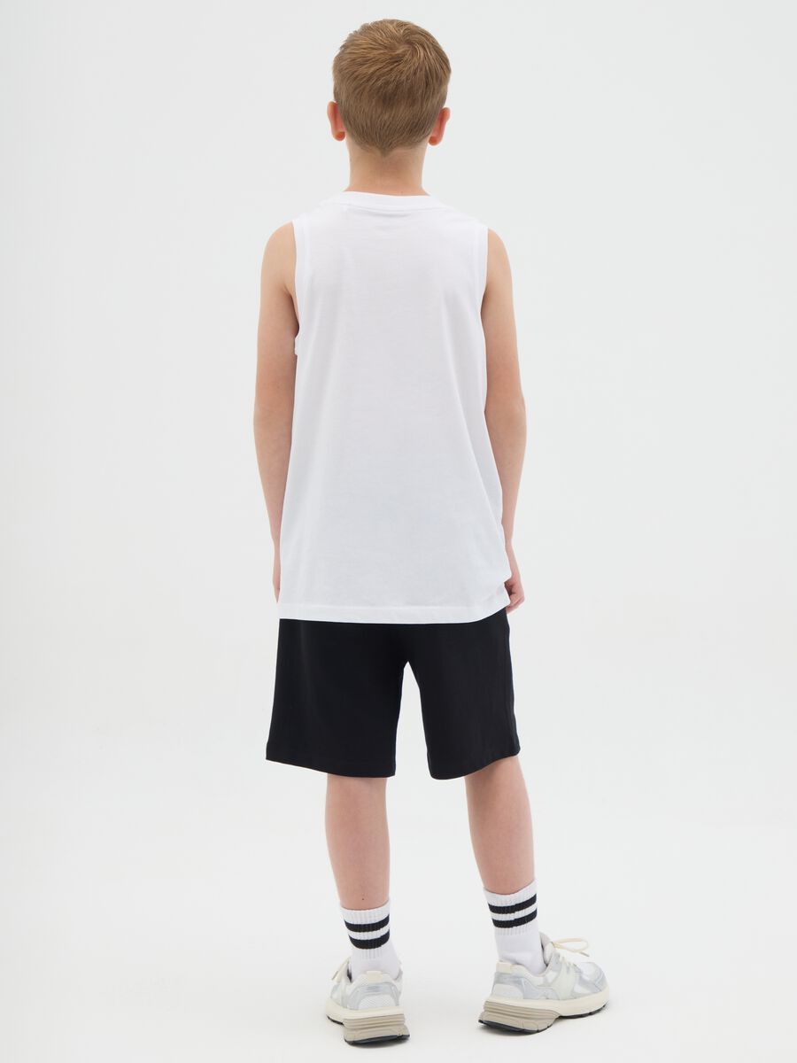 Boys' multicolour pure cotton regular fit sports set_3