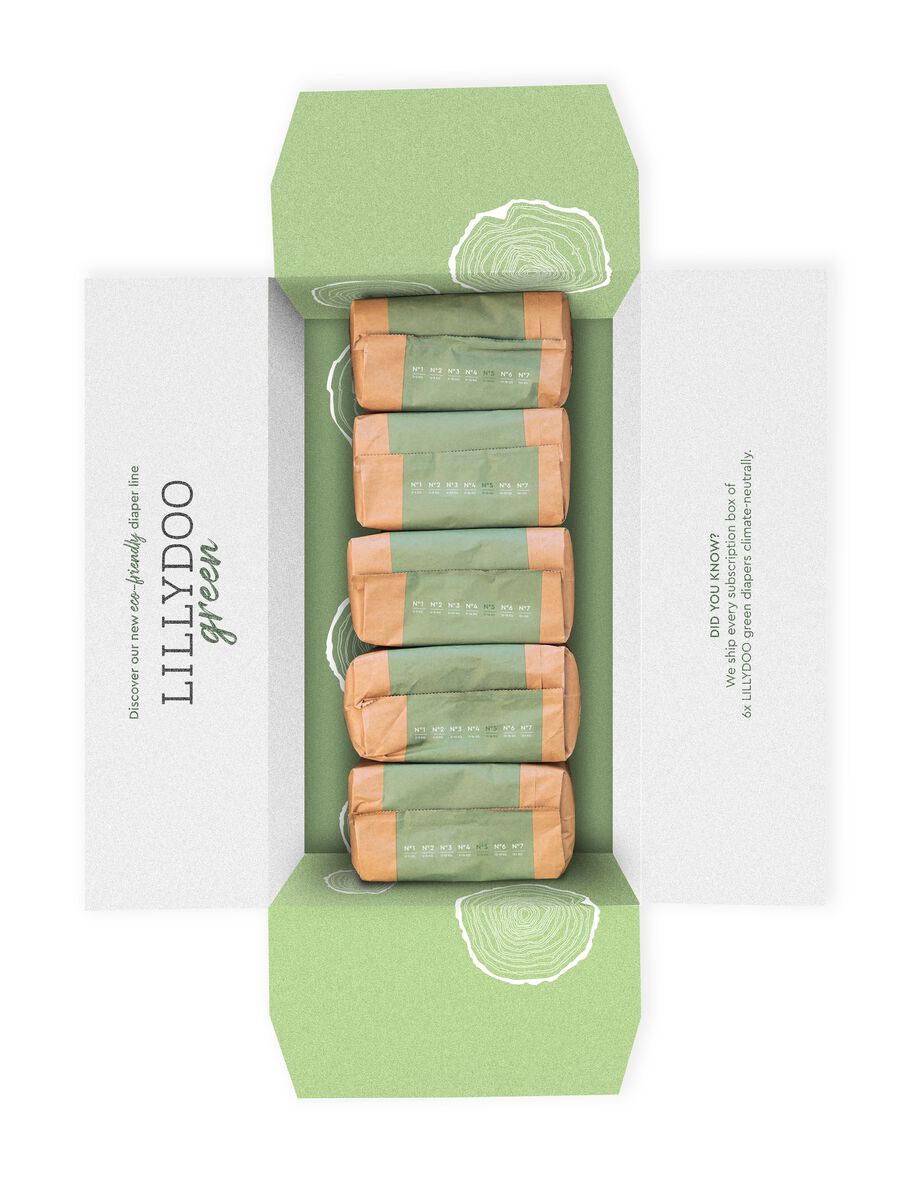 Pannolini multipack da 5 confezioni ecosostenibili N°5 (11-16Kg) Lillydoo_0