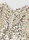 Regular fit beige girl's dress with sequins_4