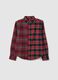 Multicolour Check Boys' Shirt in Pure Cotton Regular Fit_0