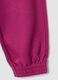 Purple organic cotton jogger trousers_3